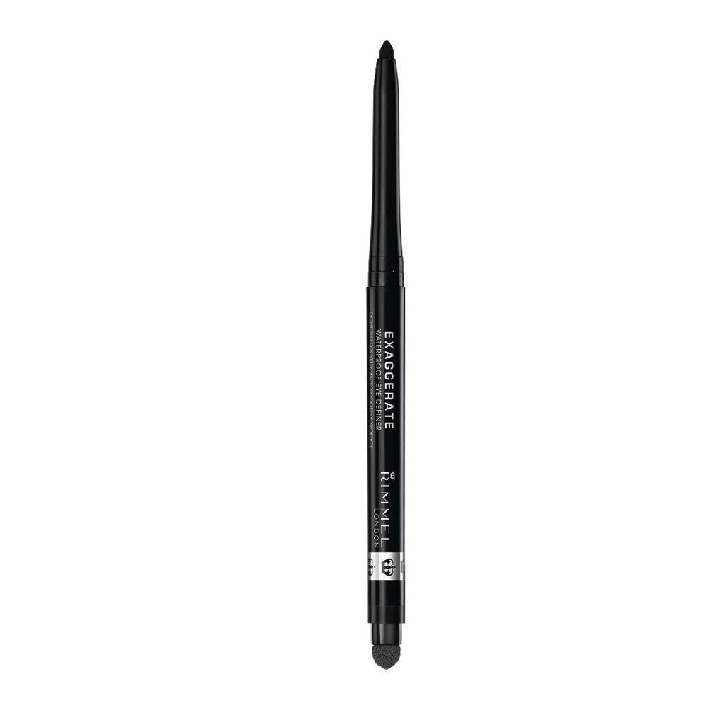Rimmel London Exaggerate Waterproof Eye Definer Eyeliner 262 Blackest Black 0.01